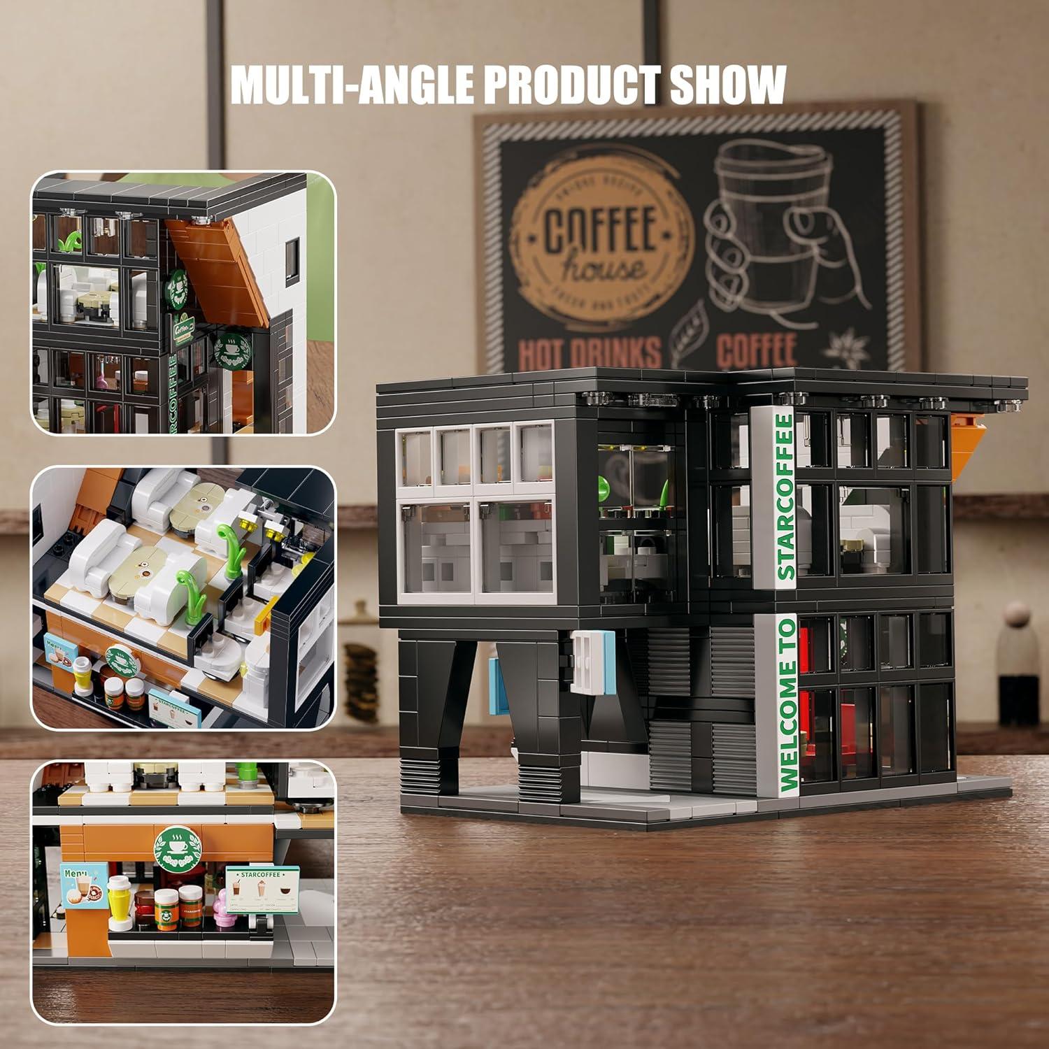 Juego de Bloques de Construcción TYCOLE Cafetería 581 Piezas