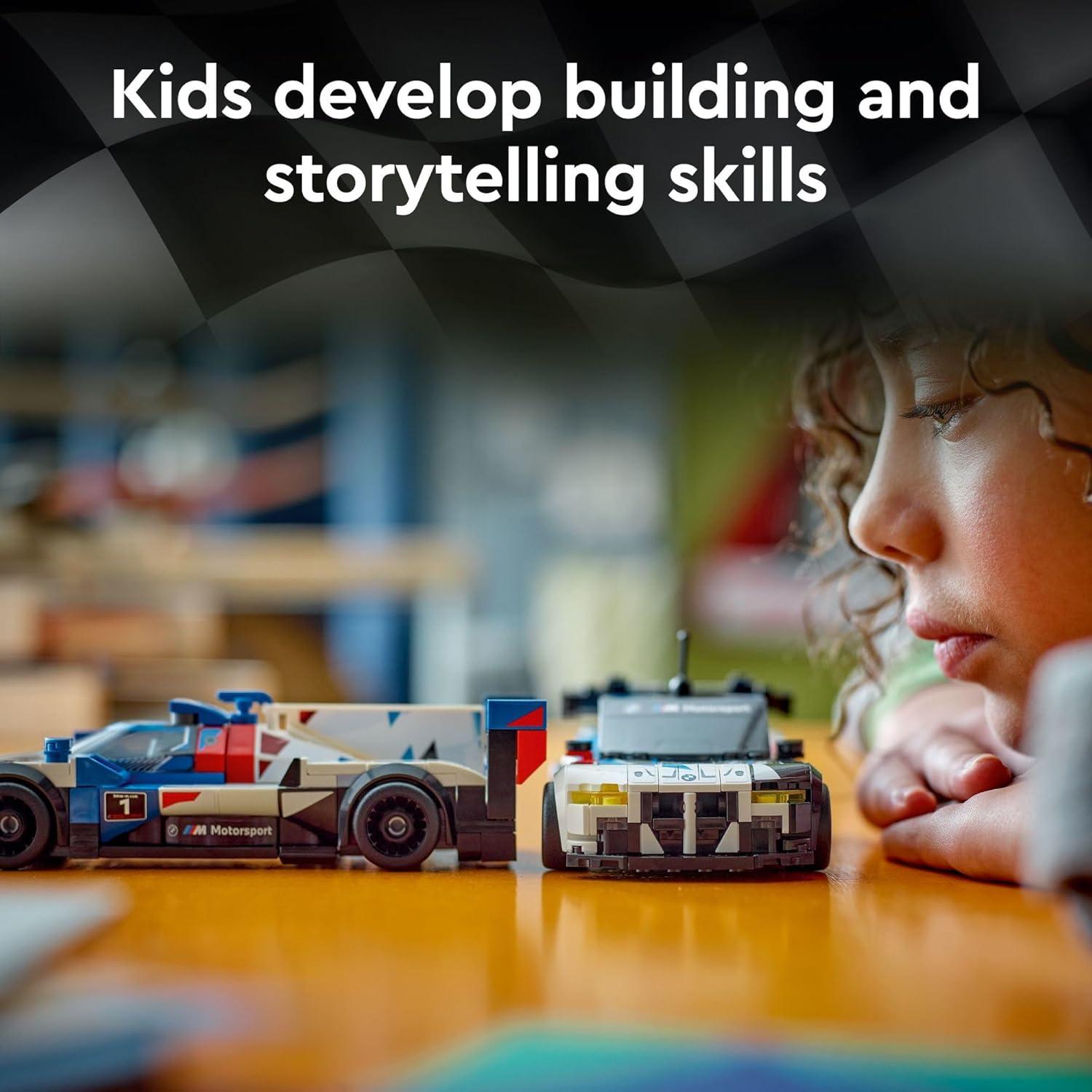 LEGO Speed Champions BMW M4 GT3 y M Hybrid V8 - 2 coches