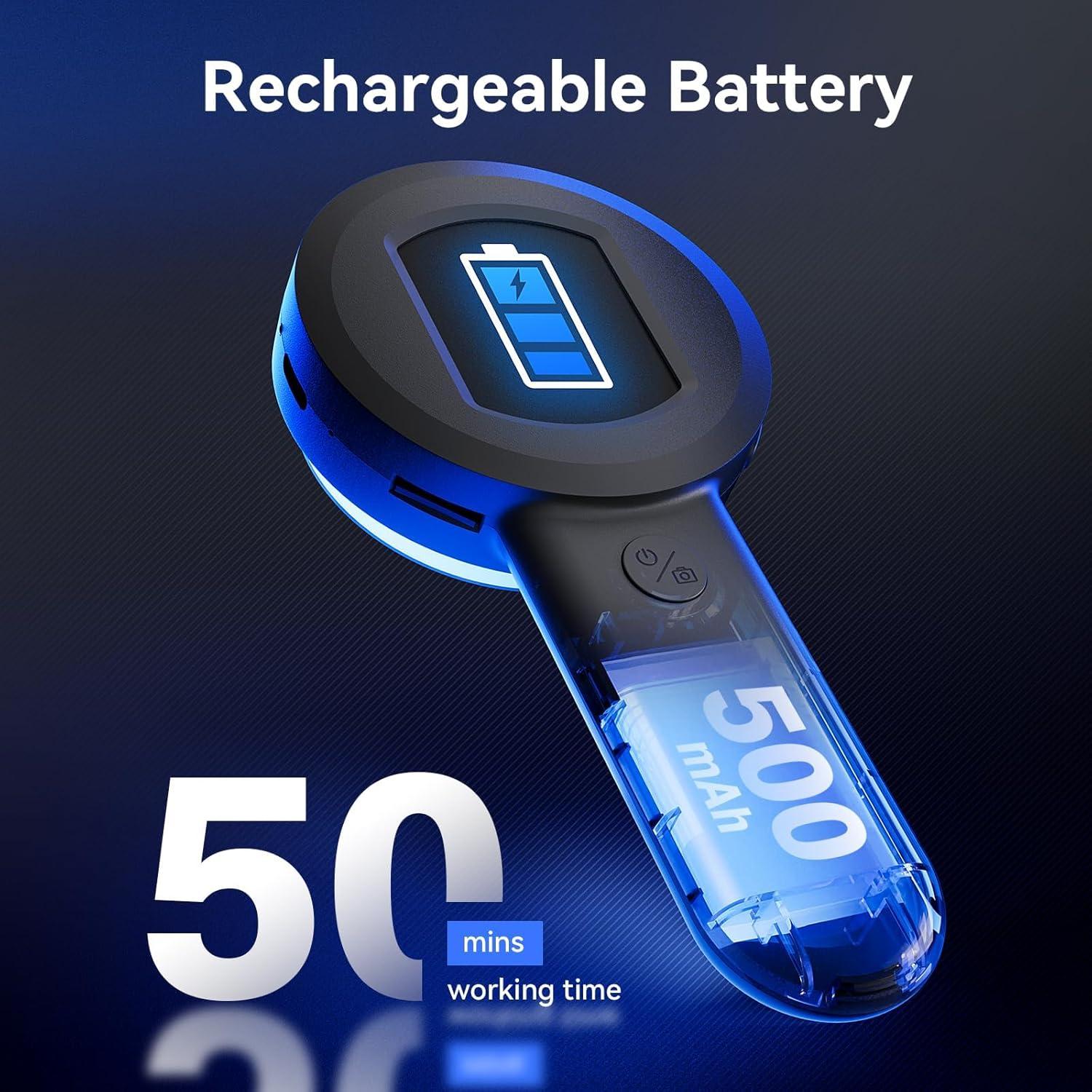 Microscopio Digital TOMLOV P10 100X con Pantalla LCD 2"