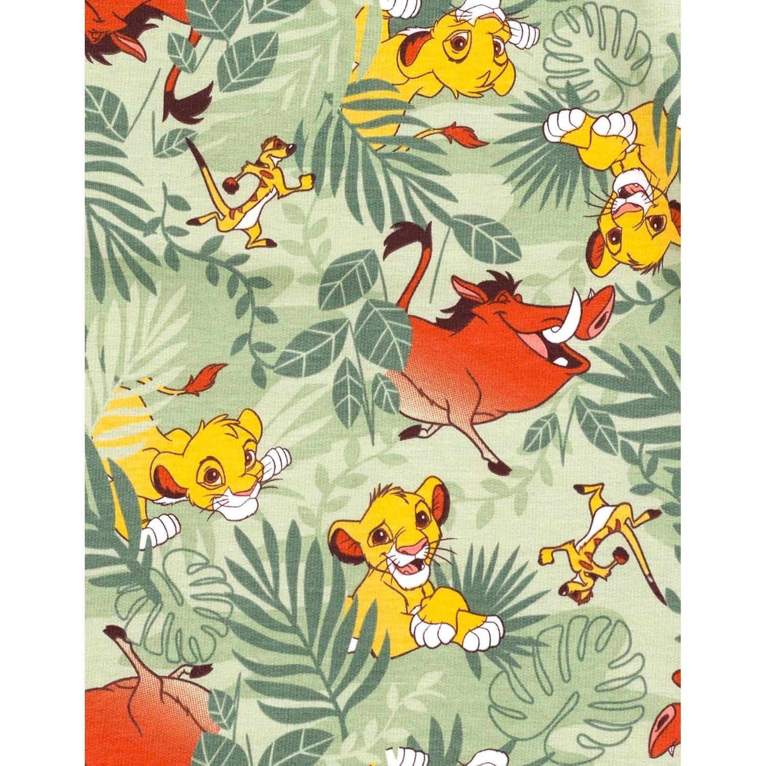 Conjunto camiseta y pantalones cortos Disney El Rey León 2T