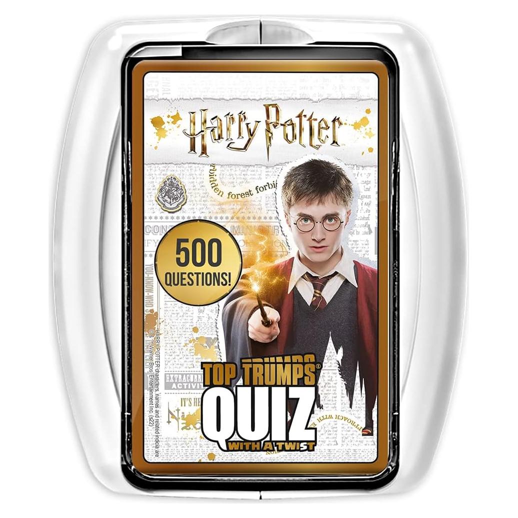 Juego de Cartas Trivia Harry Potter - Top Trumps 500 Preguntas