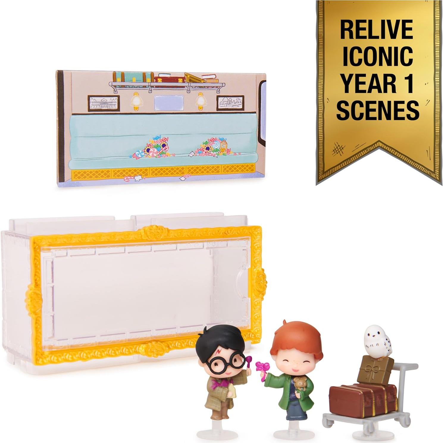 Set de Figuras Harry Potter Micro Momentos Mágicos 3,81 cm