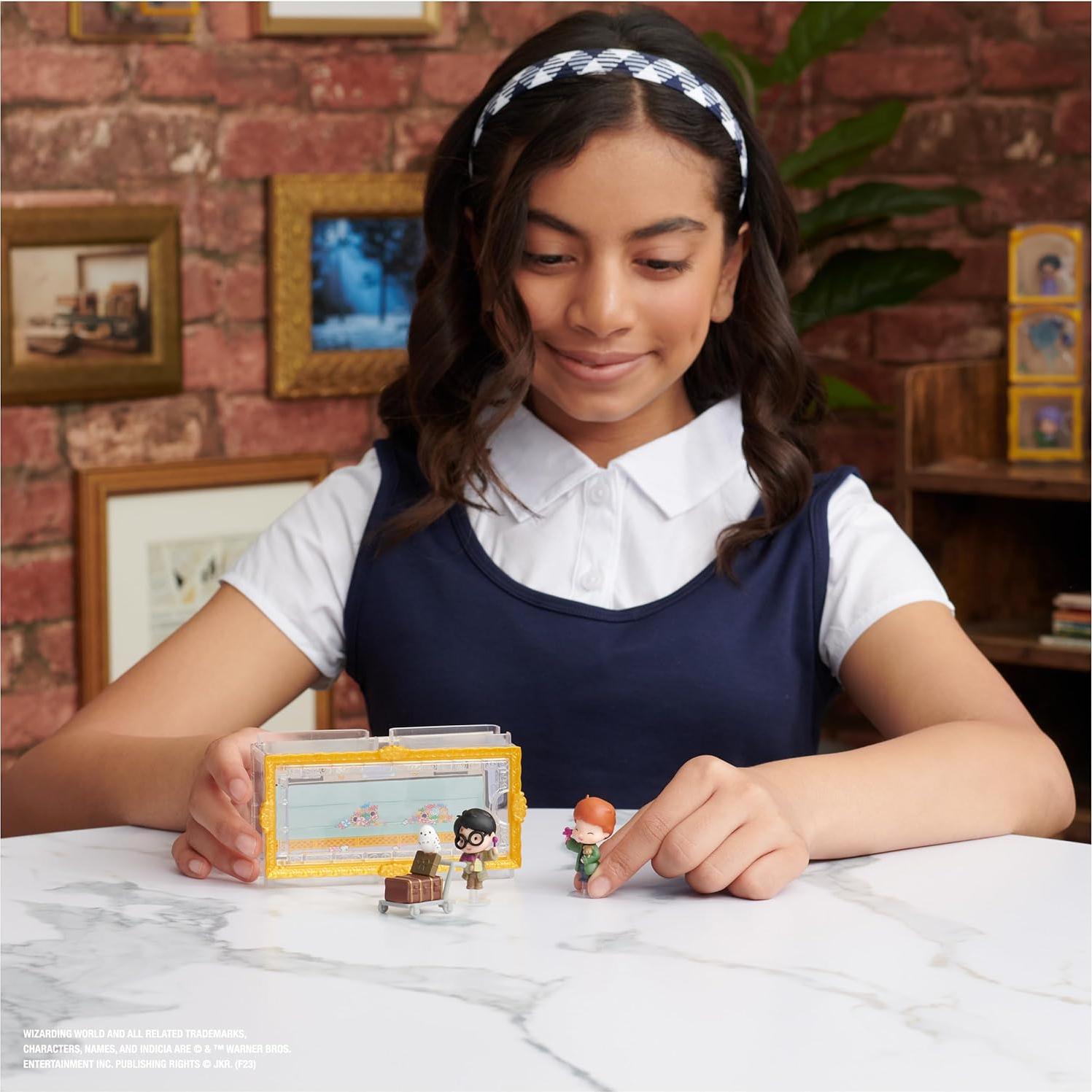 Set de Figuras Harry Potter Micro Momentos Mágicos 3,81 cm