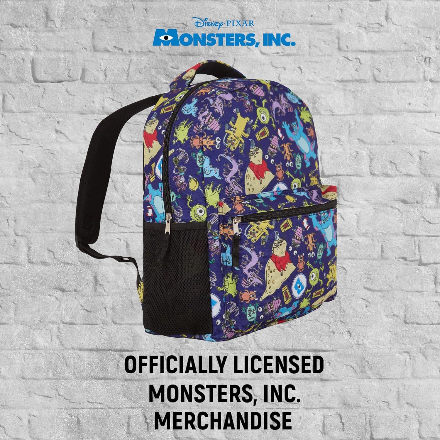 Mochila Disney Monsters Inc. Azul 20L - Oficial Pixar