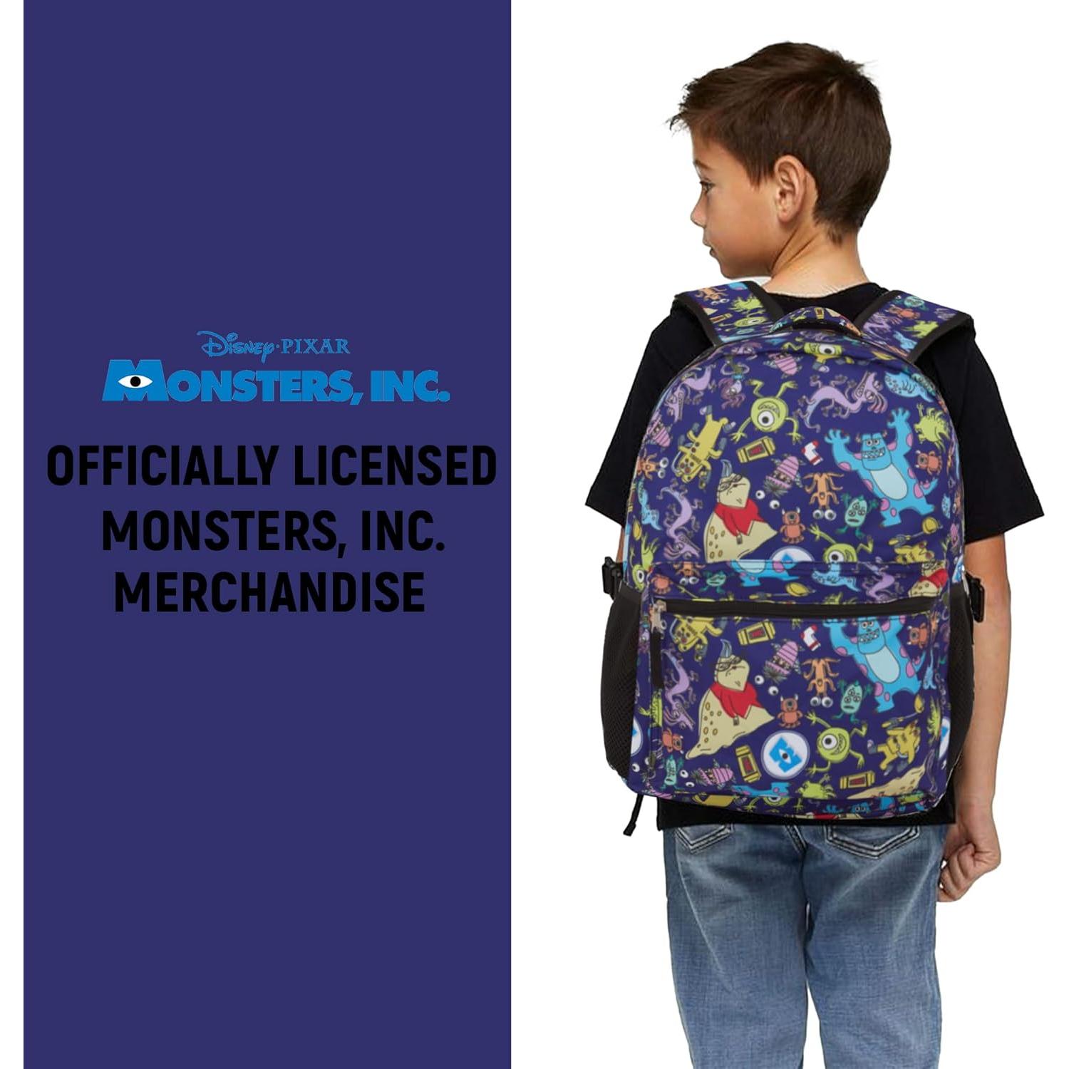 Mochila Disney Monsters Inc. Azul 20L - Oficial Pixar