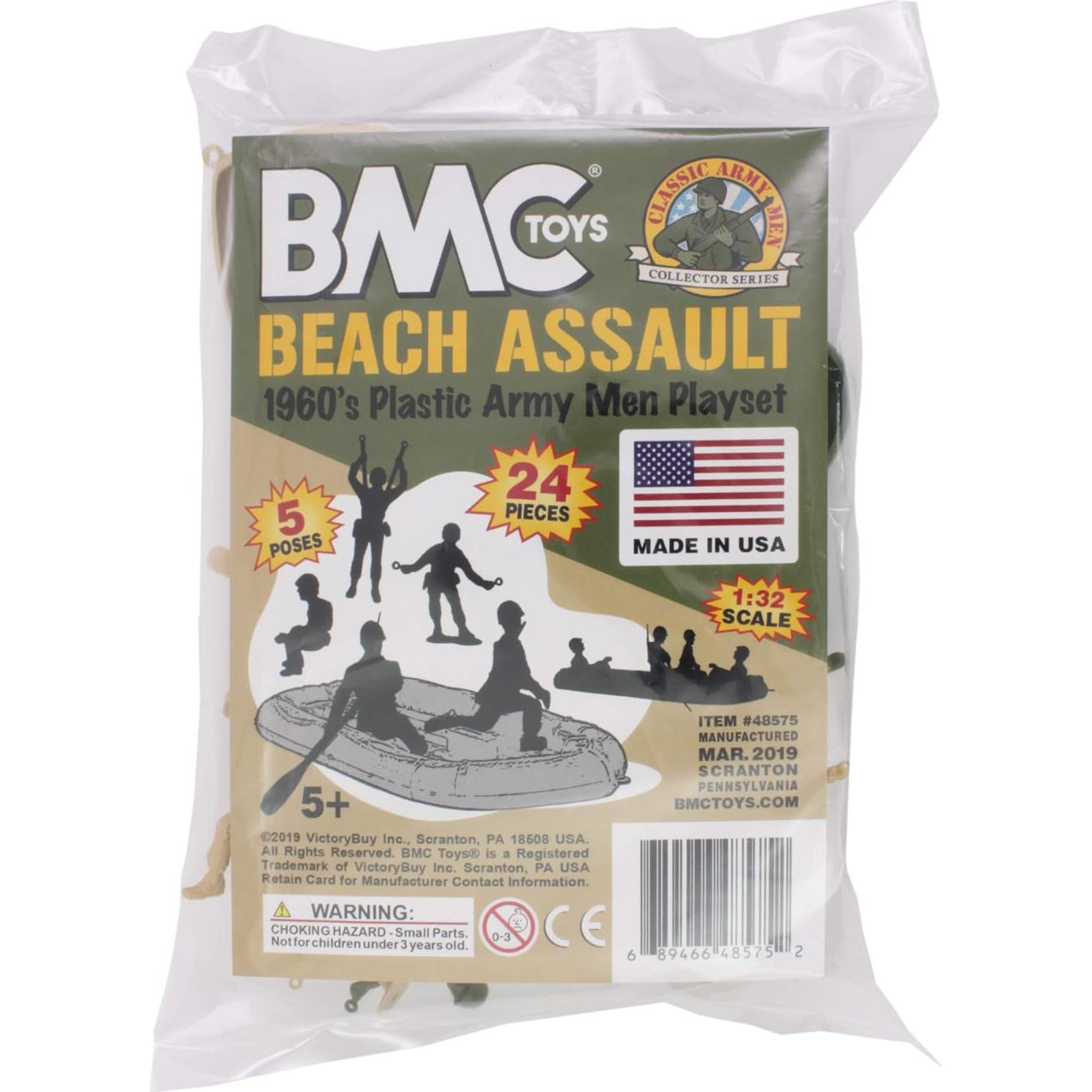 Soldados de Plástico BMC WW2 24pc Verde Oliva y Tan