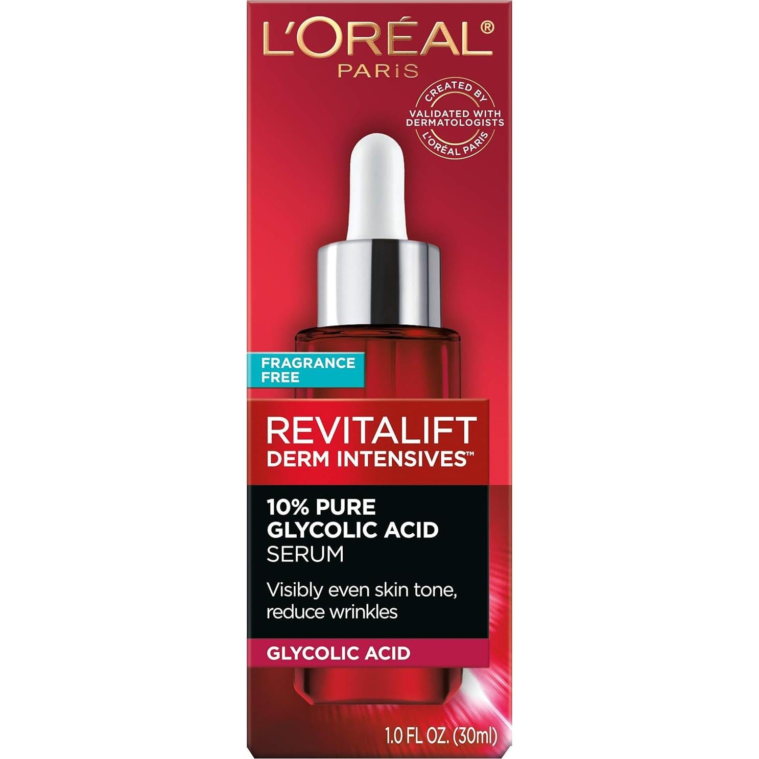 Suero Facial L'Oreal Revitalift 10% Ácido Glicólico 30ml