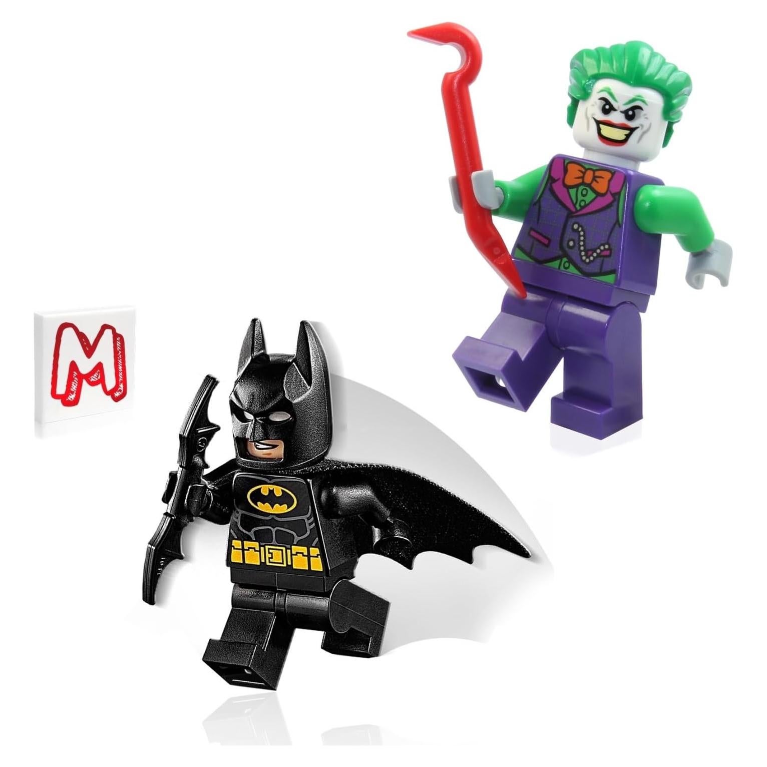 LEGO Minifiguras Super Héroes DC Batman y Joker - 4.32 cm