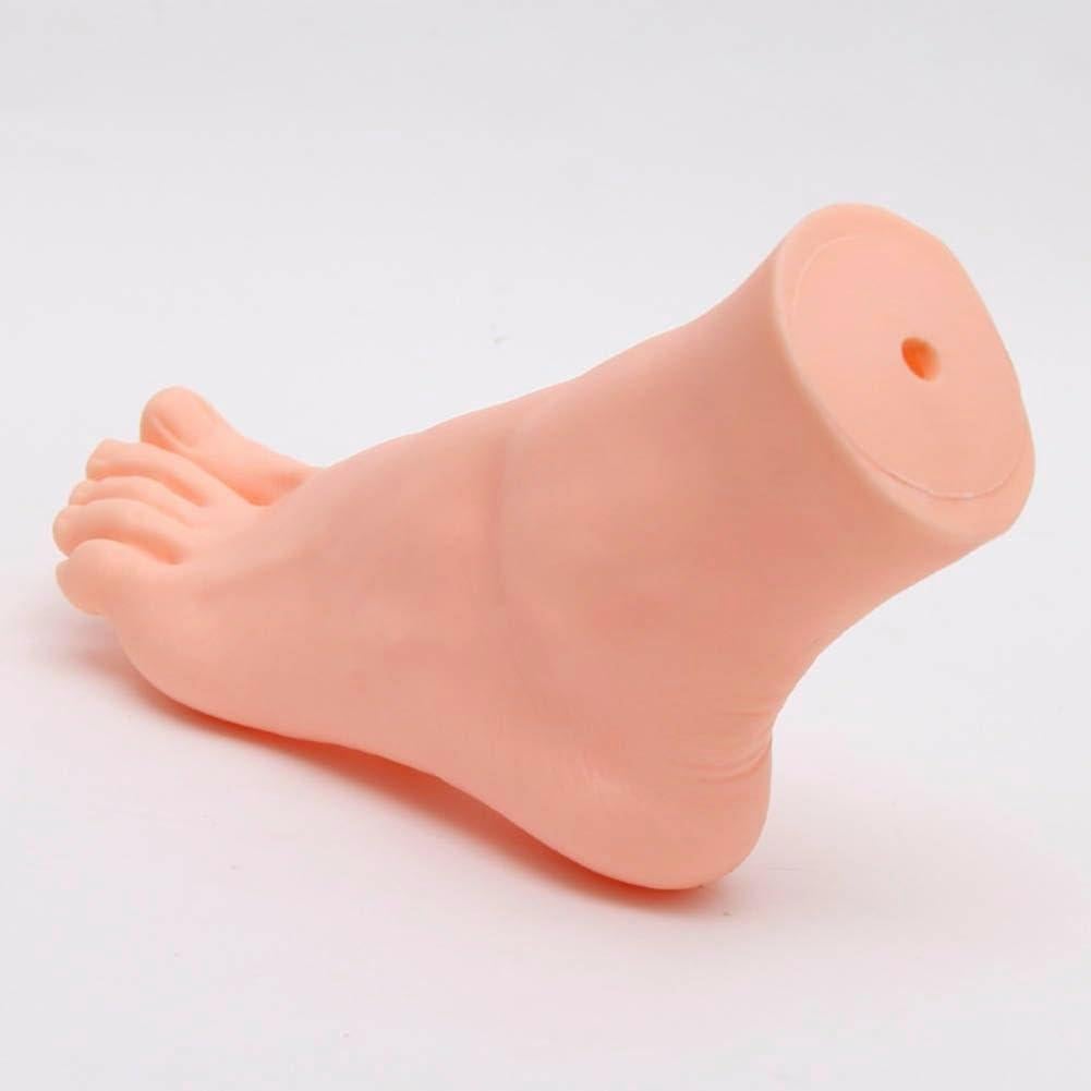 Pie de maniquí realista PVC Yangshine 24.5cm para exhibición