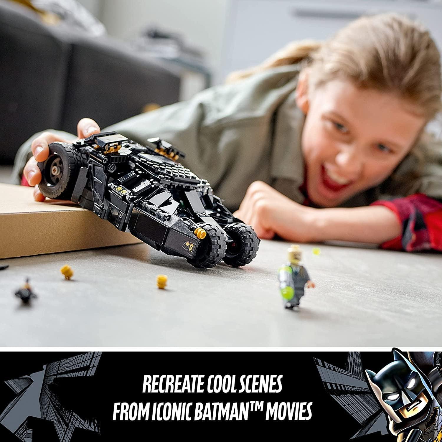 LEGO Batmóvil Tumbler 76239 con Batman y Espantapájaros