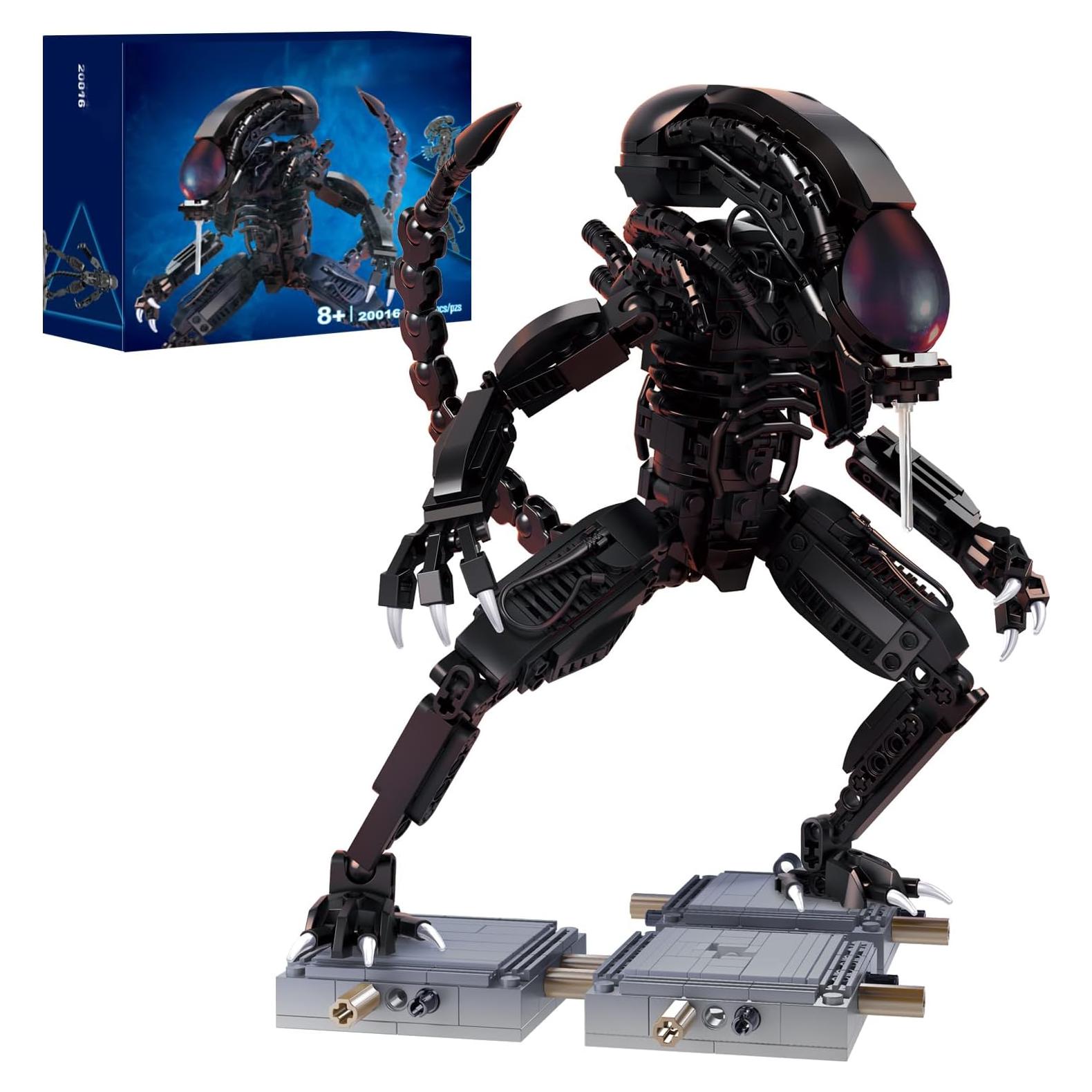 Kit de Construcción Xenomorfo Onederbkk 616 Piezas para Lego