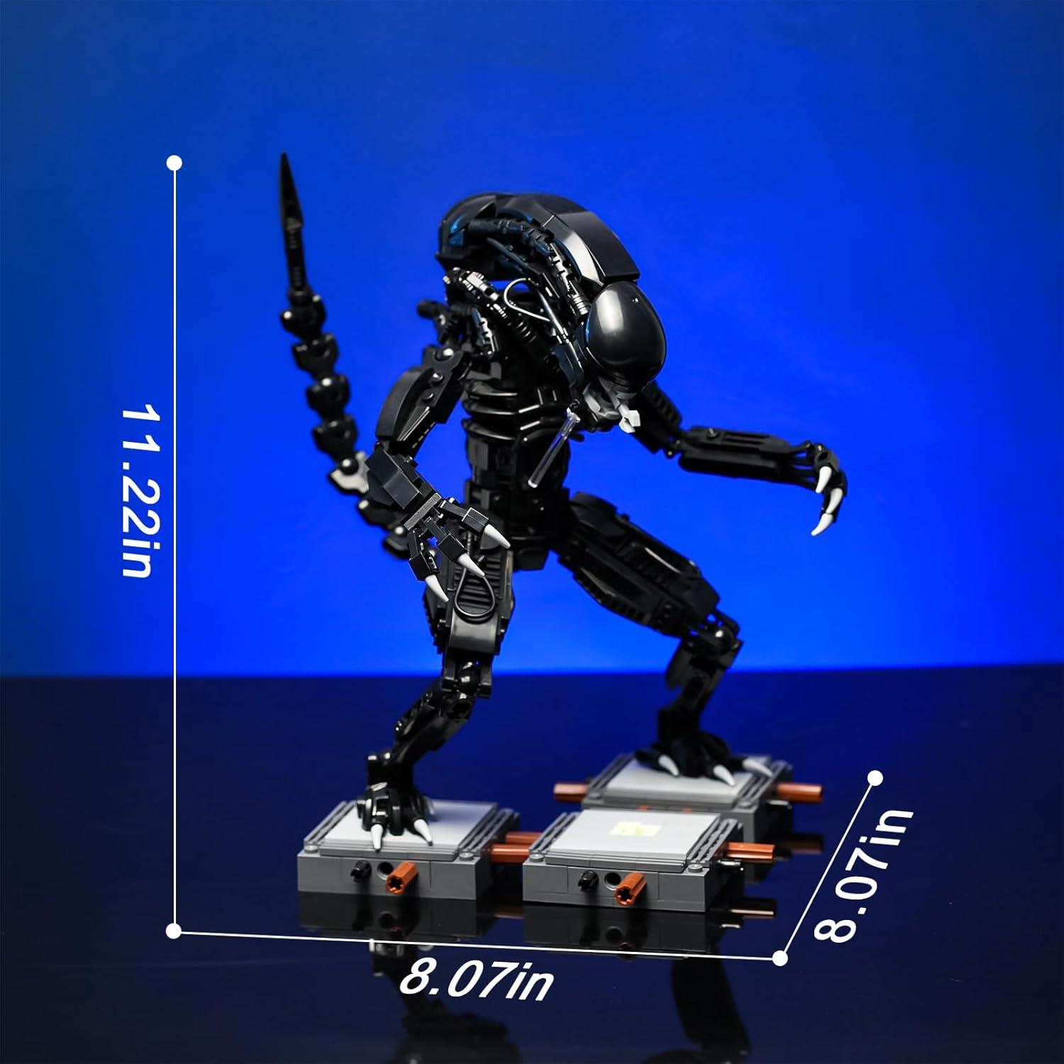 Kit de Construcción Xenomorfo Onederbkk 616 Piezas para Lego