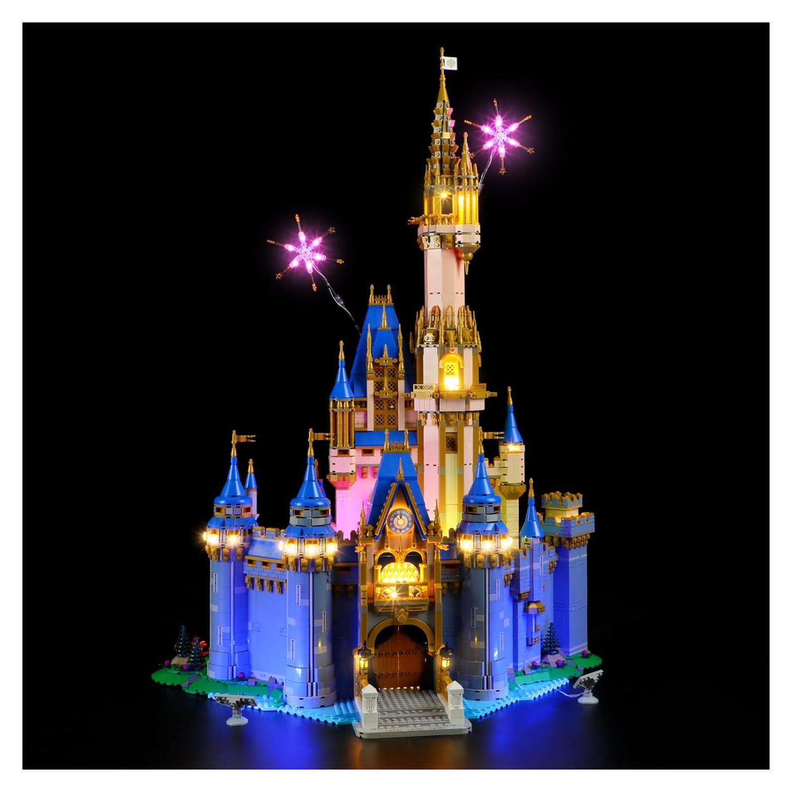 Luz LED LIGHTAILING para Lego 43222 Castillo Disney