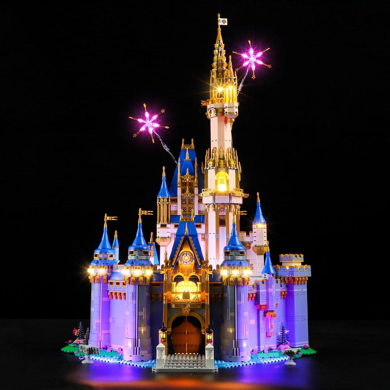 Luz LED LIGHTAILING para Lego 43222 Castillo Disney