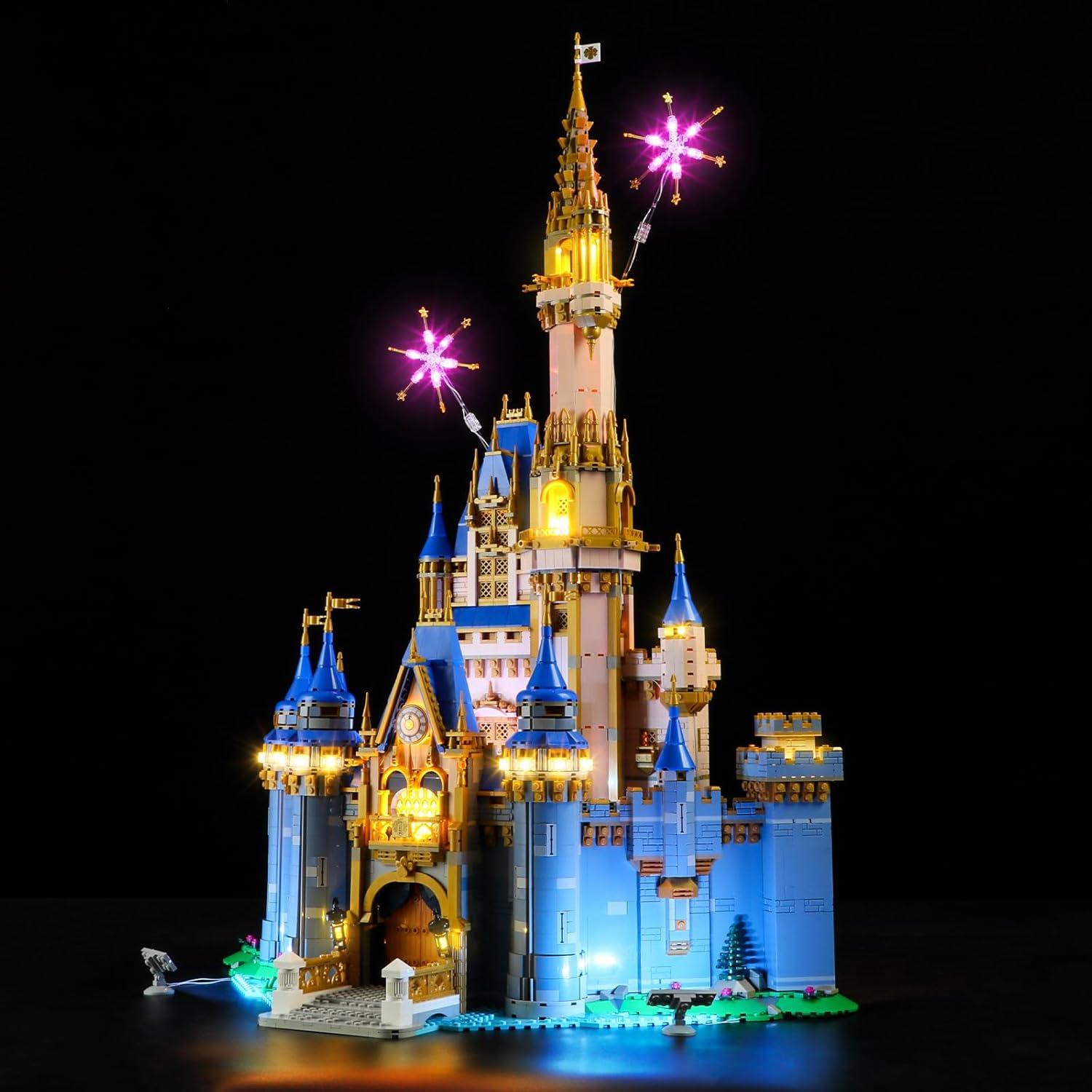 Luz LED LIGHTAILING para Lego 43222 Castillo Disney