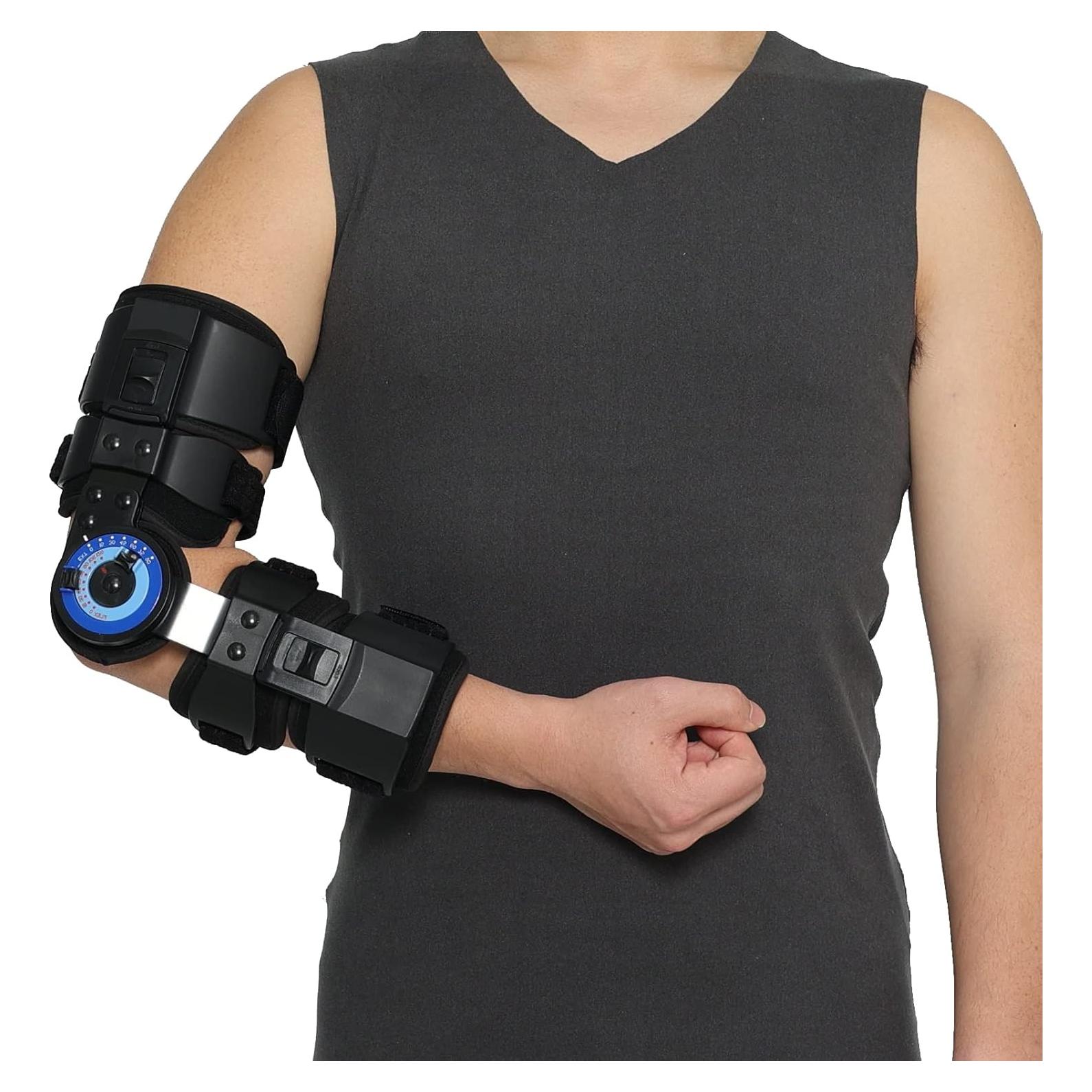 Soporte de Codo Orthomen Ajustable con Bisagra ROM para Recuperación