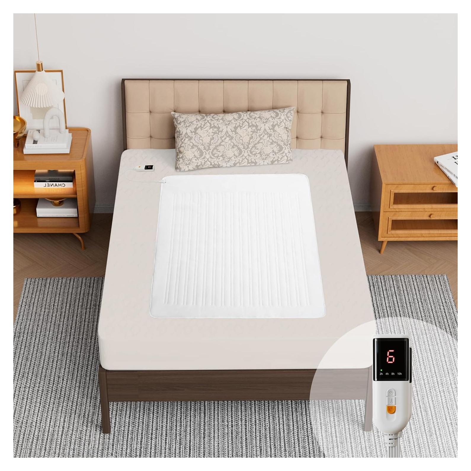 Almohadilla Térmica Eléctrica Mini Twin 140x79cm 6 Niveles Calor