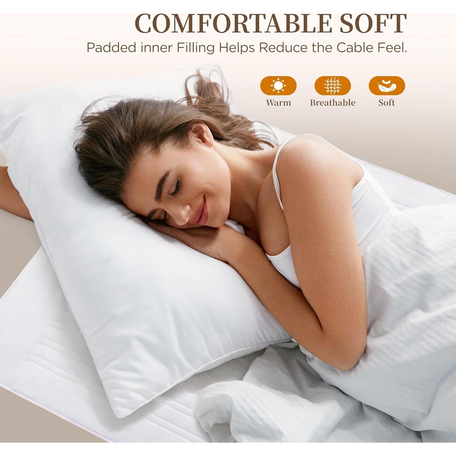 Almohadilla Térmica Eléctrica Mini Twin 140x79cm 6 Niveles Calor