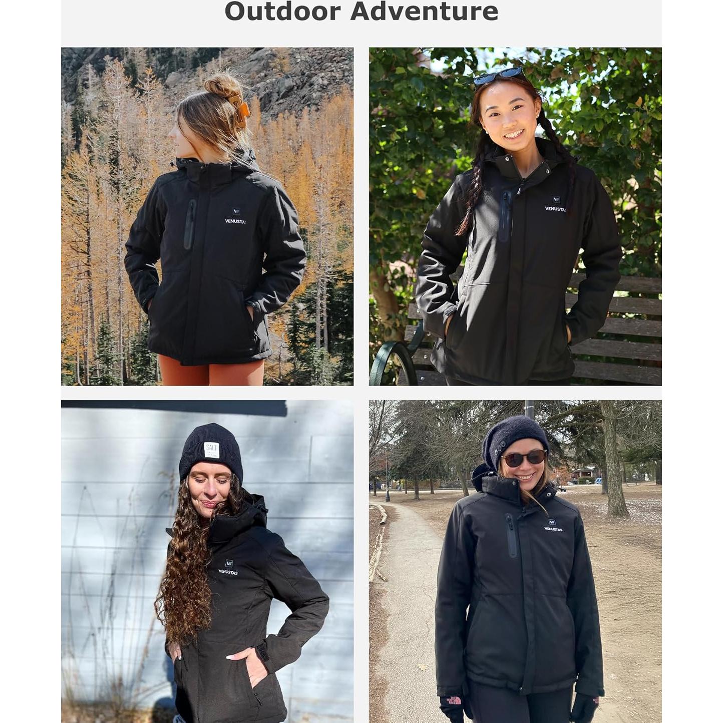 Chaqueta Térmica Venustas para Mujeres con Batería 7.2V