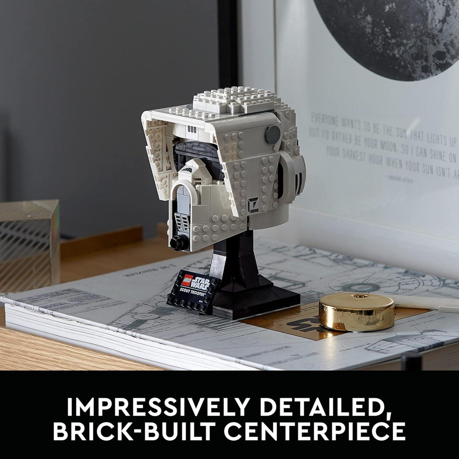 Lego Star Wars Casco Scout Trooper 75305 471 Piezas