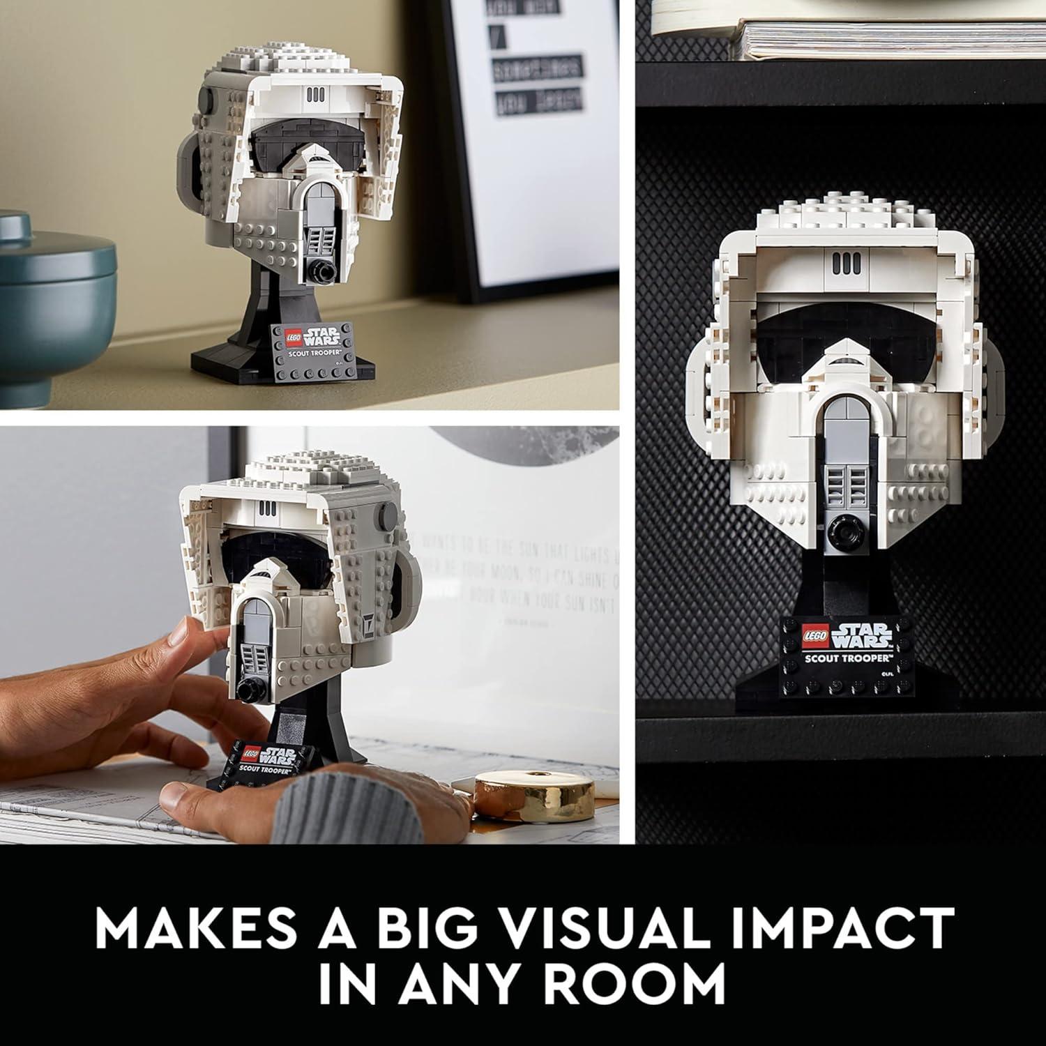 Lego Star Wars Casco Scout Trooper 75305 471 Piezas