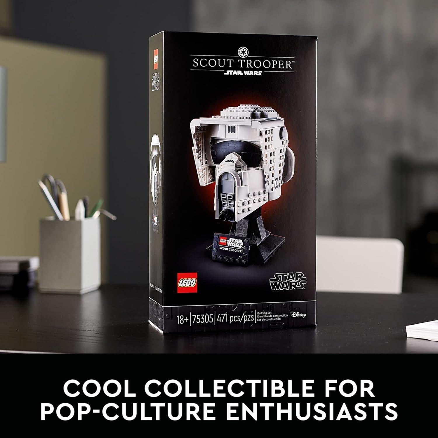 Lego Star Wars Casco Scout Trooper 75305 471 Piezas
