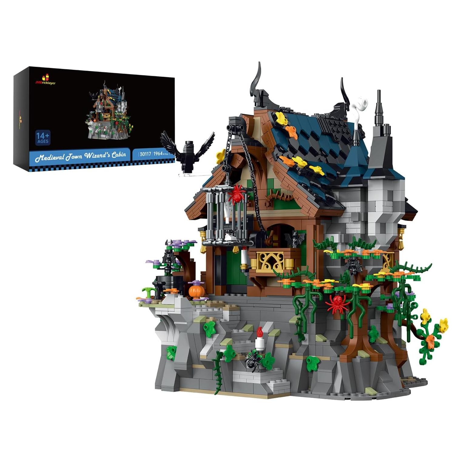 Set de Construcción Casa Medieval JMBricklayer 1964 Piezas