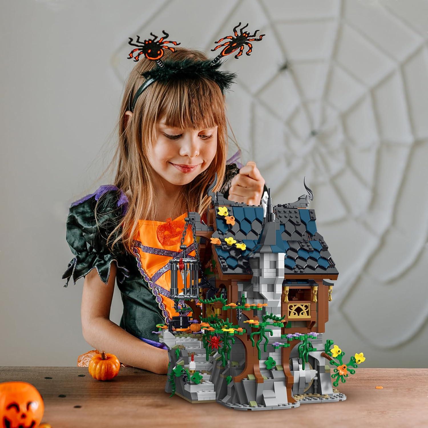 Set de Construcción Casa Medieval JMBricklayer 1964 Piezas