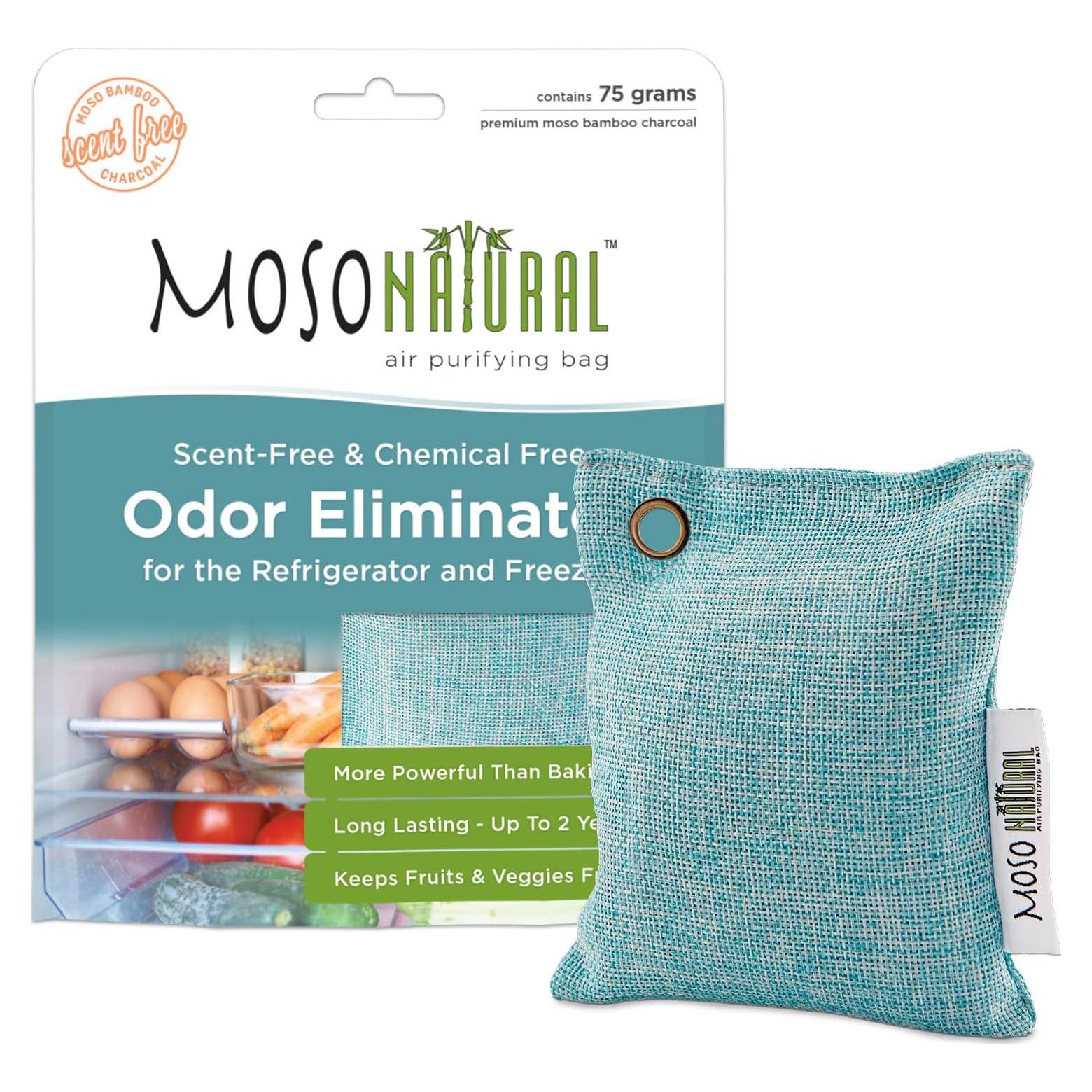 Desodorante Natural Moso para Refrigerador 75g - Eliminador de Olores