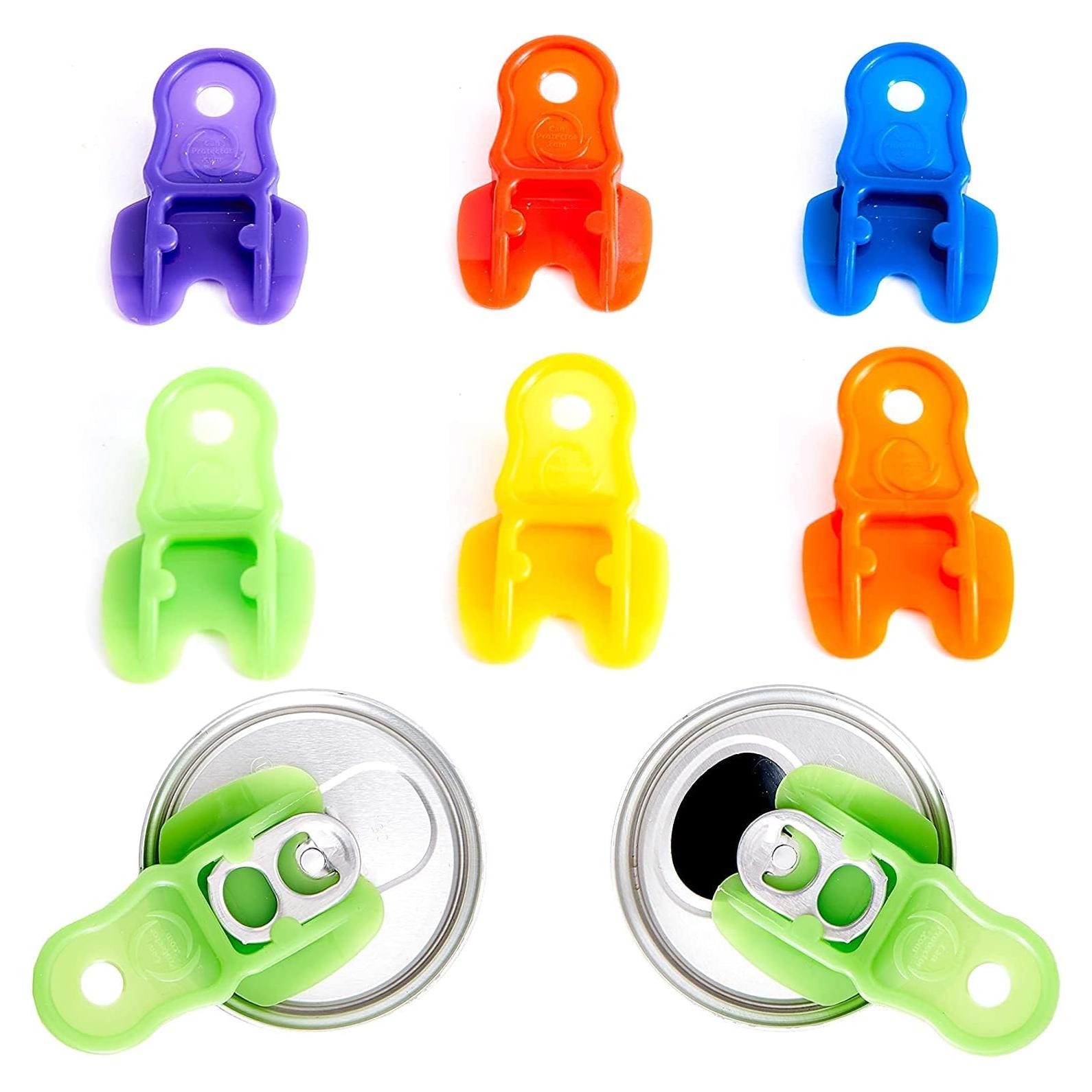 Set de 6 Tapas de Lata EUCATUS para Bebidas - Protección Insectos