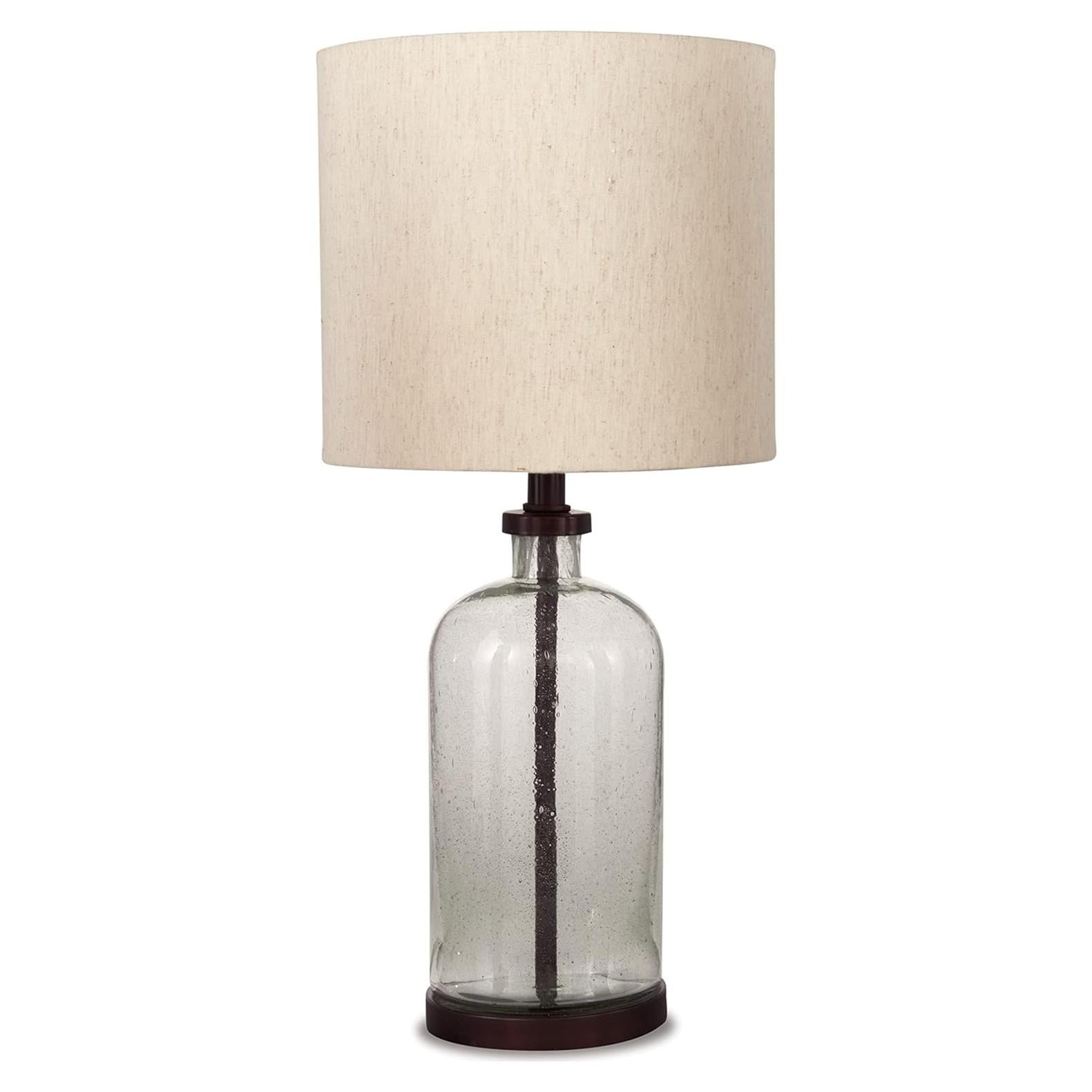 Lámpara de Mesa de Vidrio Sembrado Ashley 57.15 cm Bronce