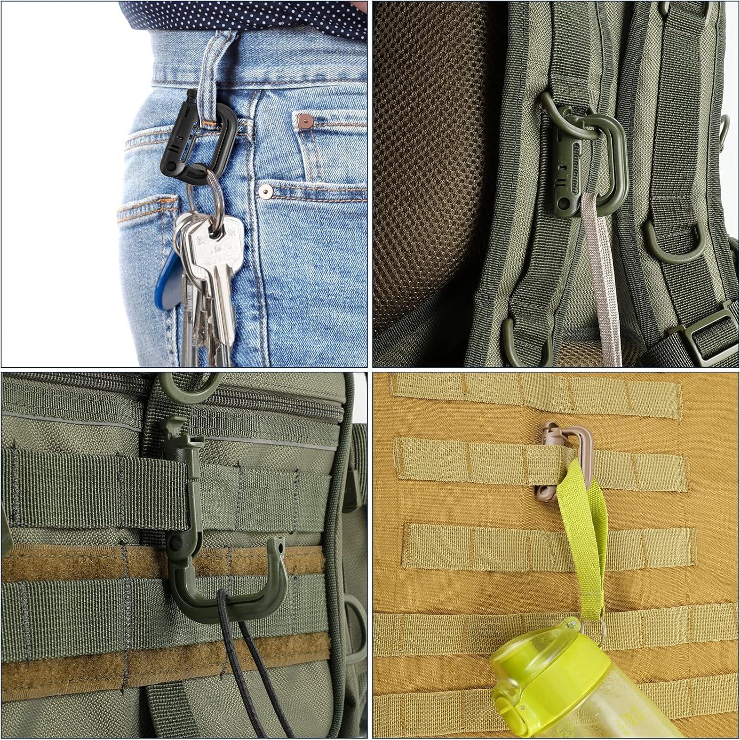 Kit de 34 Accesorios Molle FRTKK para Mochila Táctica