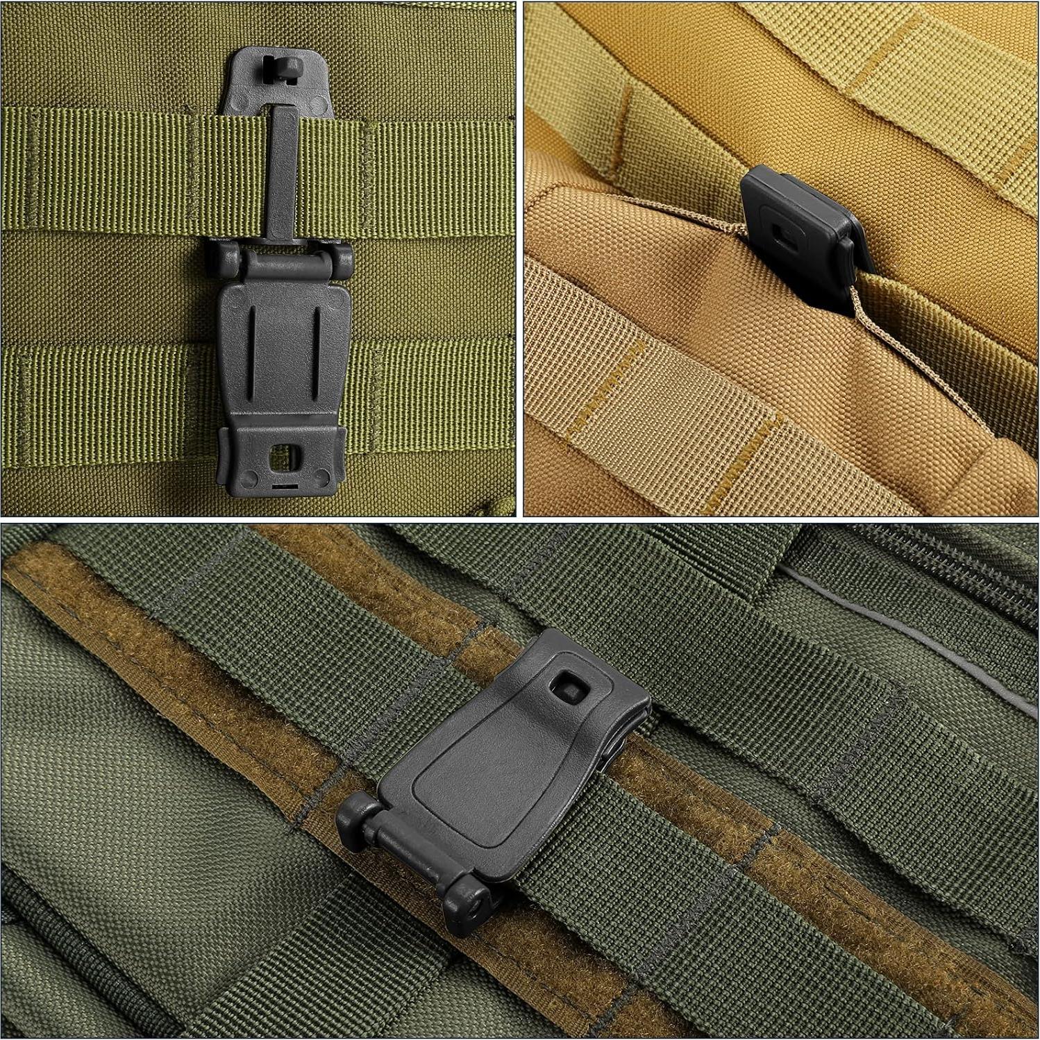 Kit de 34 Accesorios Molle FRTKK para Mochila Táctica