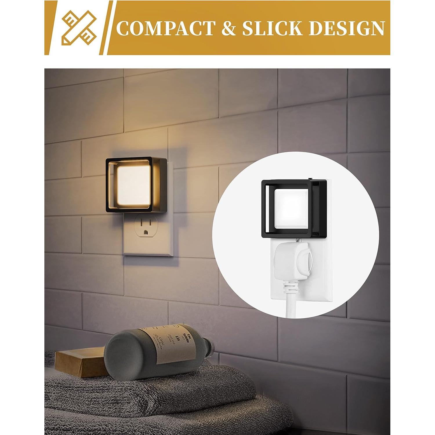 Luz Nocturna Cambiante de Color DORESshop - 2 Piezas