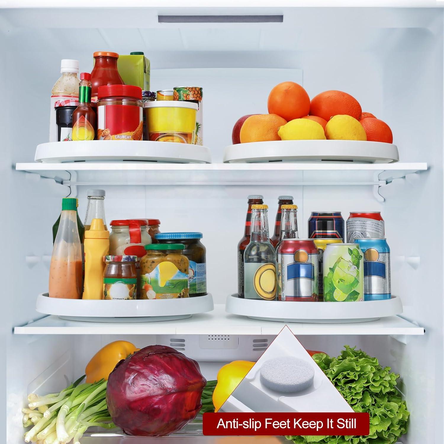 Organizador Lazy Susan Antideslizante LANDNEOO 30 cm - Paquete de 2