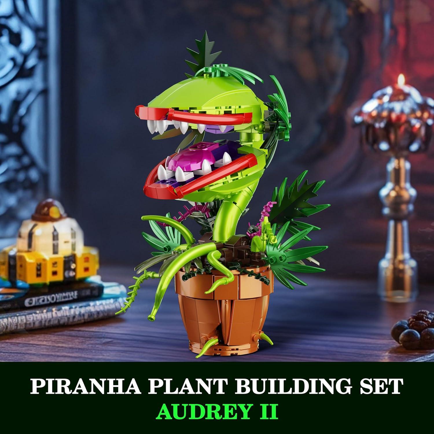 Bloques de Construcción Tweandar Planta Piraña 327 Piezas