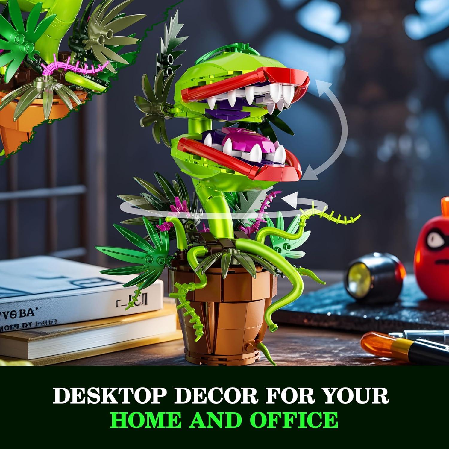 Bloques de Construcción Tweandar Planta Piraña 327 Piezas