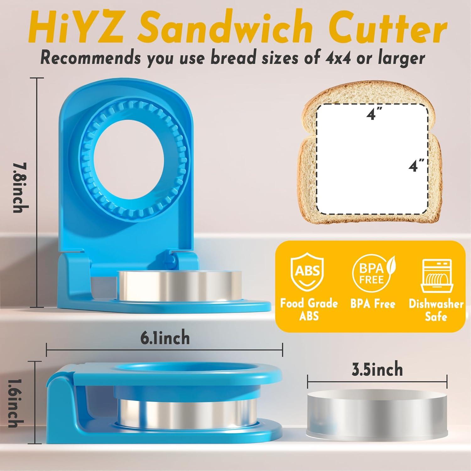 Cortador y Sellador de Sándwich HiYZ - Acero Inoxidable 2 en 1