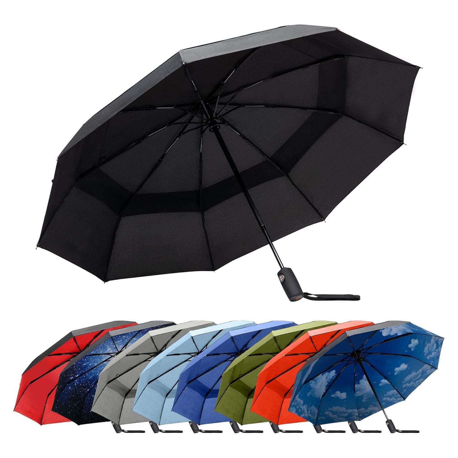 Paraguas Automático RainPlus - Compacto y Resistente al Viento