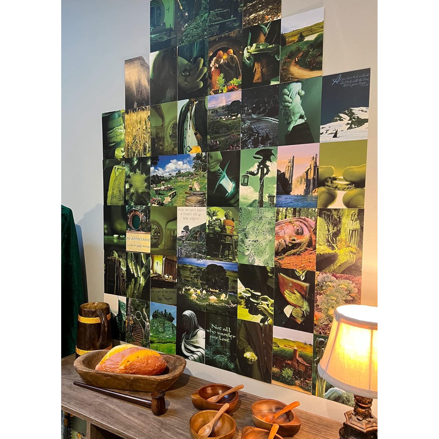 Set de 50 Impresiones de Arte LOTR Con*Quest 15x10 cm