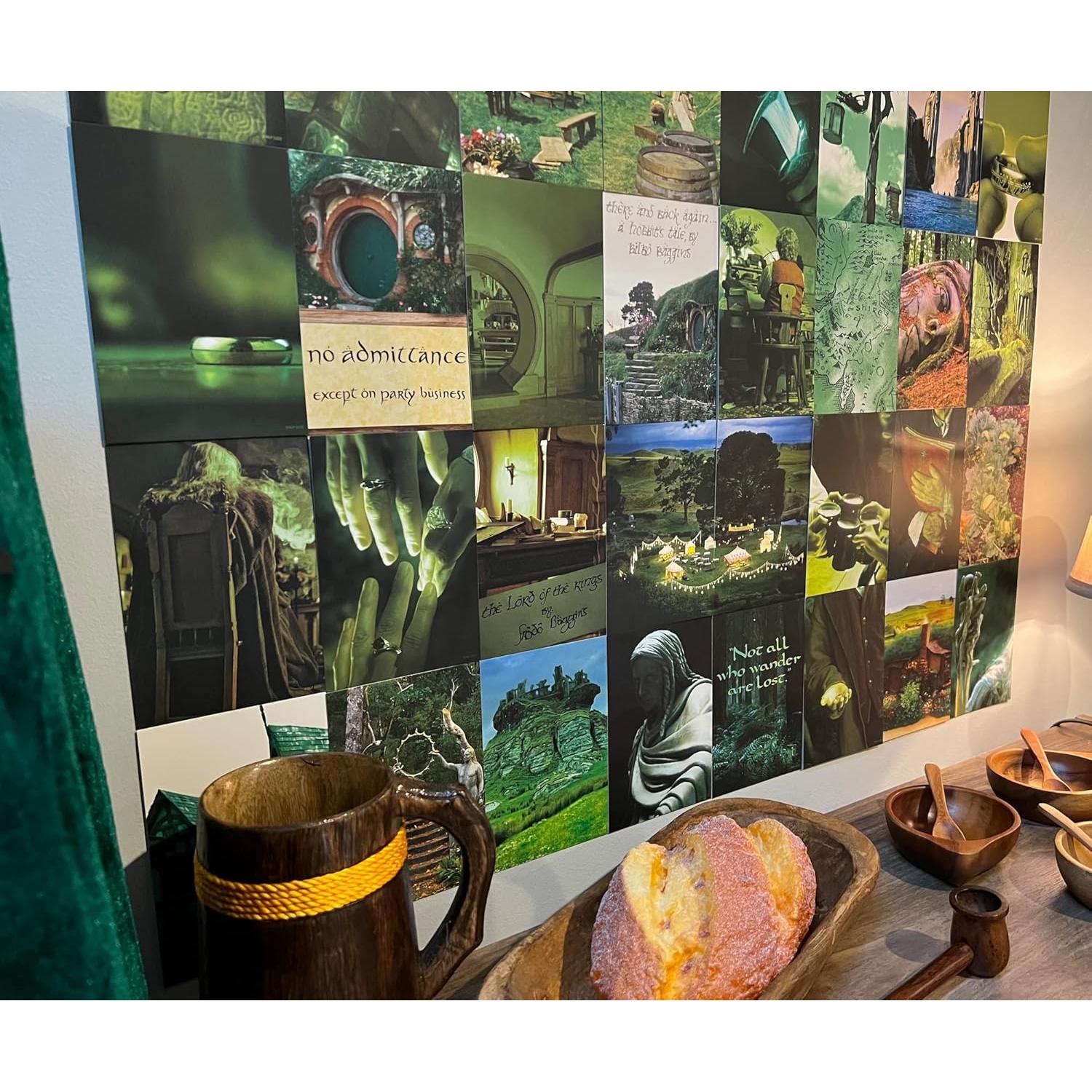 Set de 50 Impresiones de Arte LOTR Con*Quest 15x10 cm