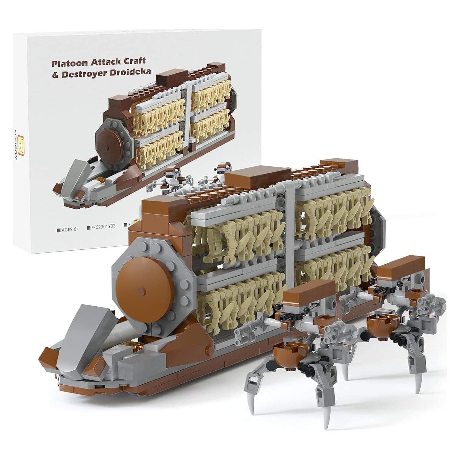 Kit de Construcción Transportador de Tropas BuildingBoat 32 Piezas