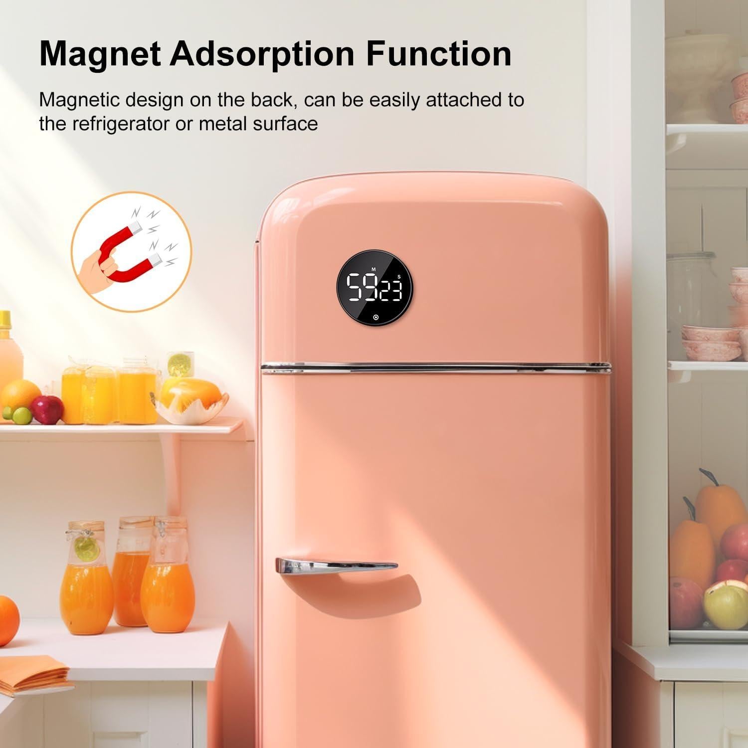 Temporizador de Cocina BlueSnail BS-8124 Digital LED 3"