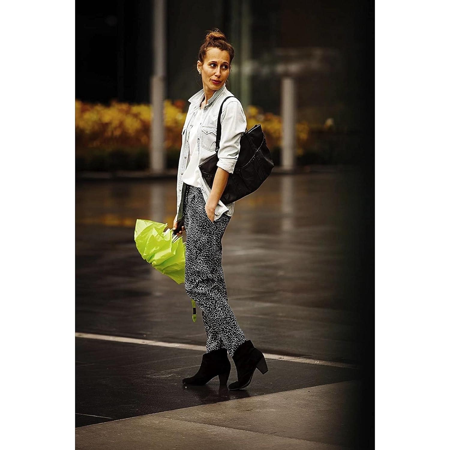 Paraguas Lewis N. Clark Automático Verde Azulado 96,5 cm