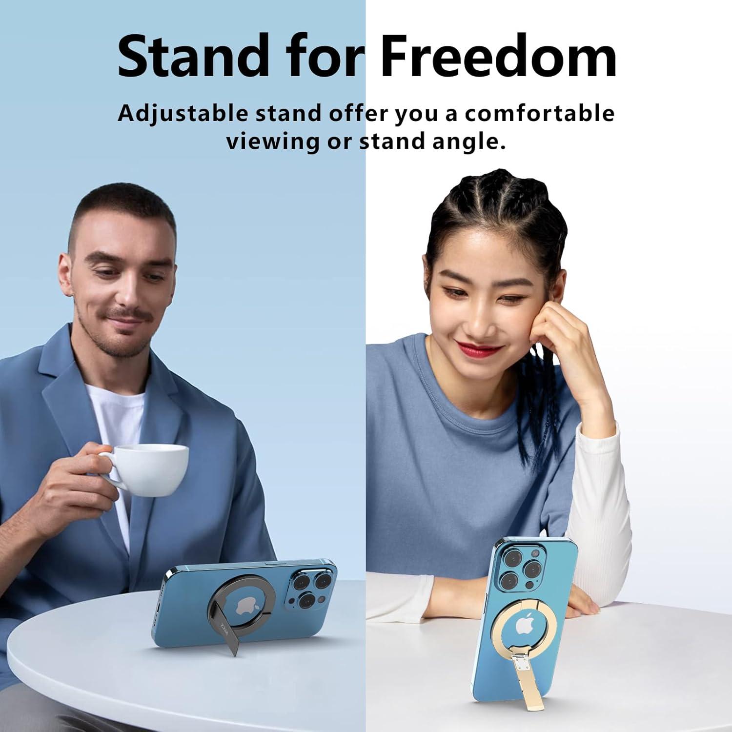 Soporte Magnético ZXM para iPhone y Smartphones - Negro