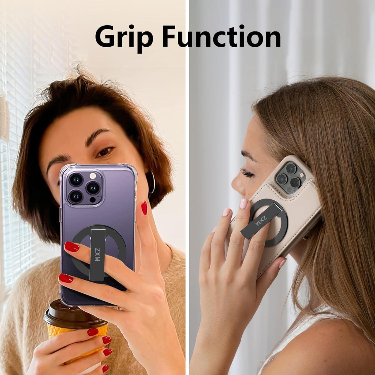 Soporte Magnético ZXM para iPhone y Smartphones - Negro