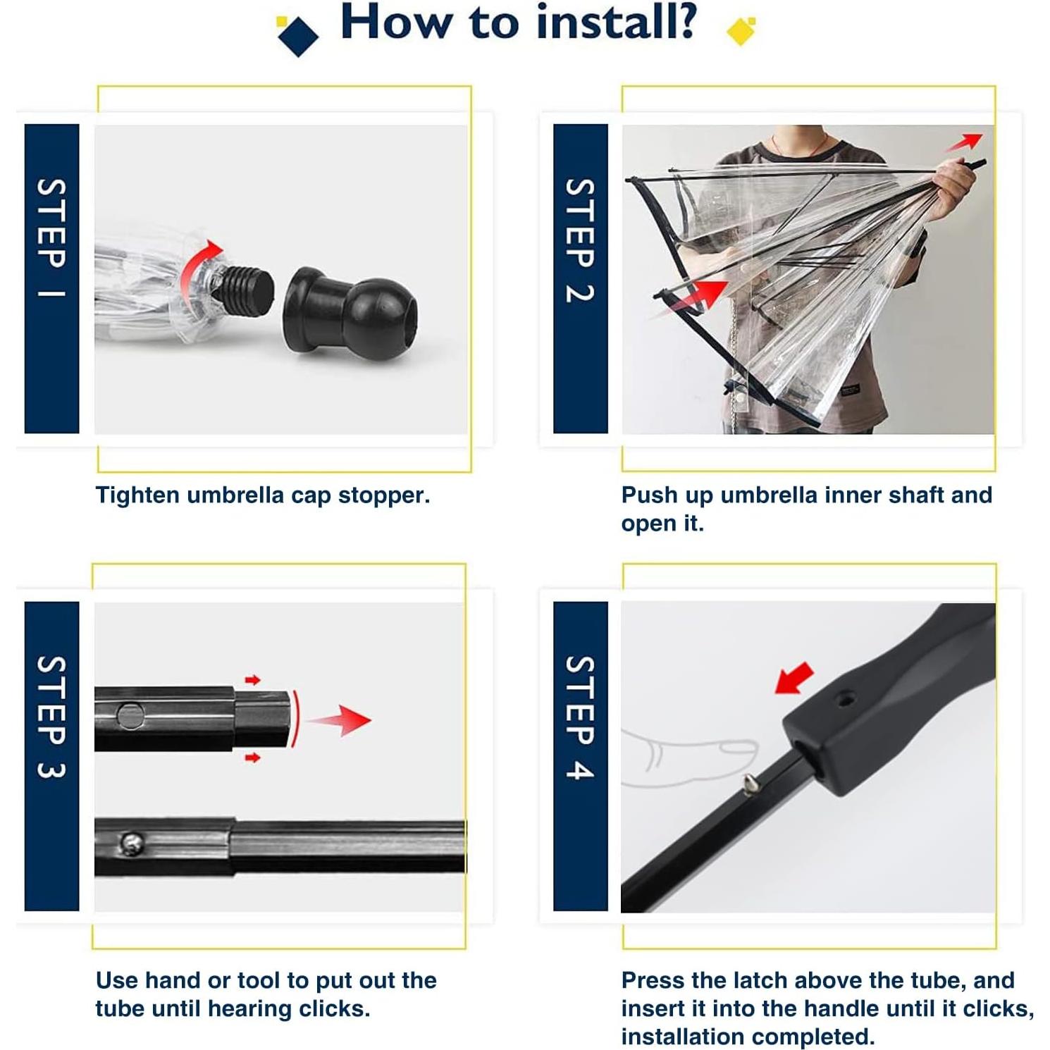 Paraguas para Perros Lesypet con Correa 31 cm y 71.9 cm