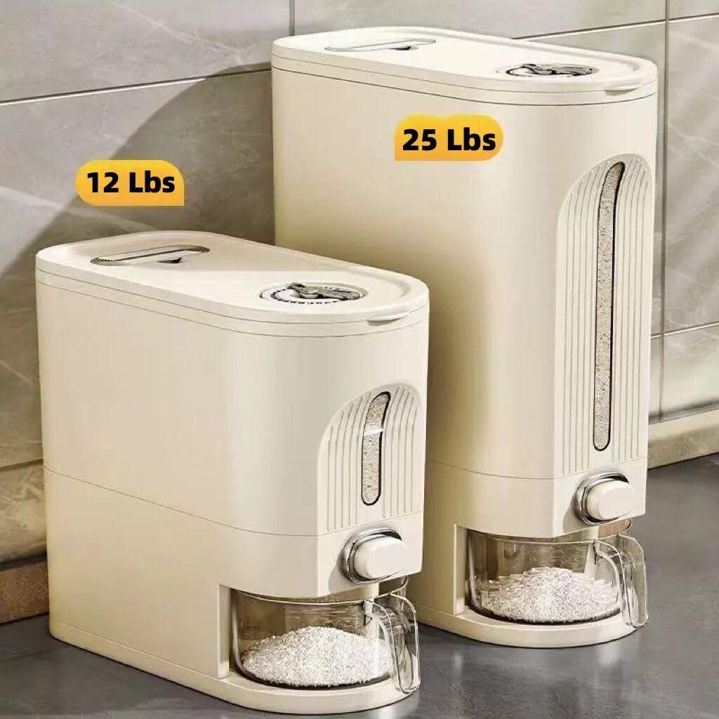 Dispensador de Arroz ChengHe 5.4 kg con Taza Medidora