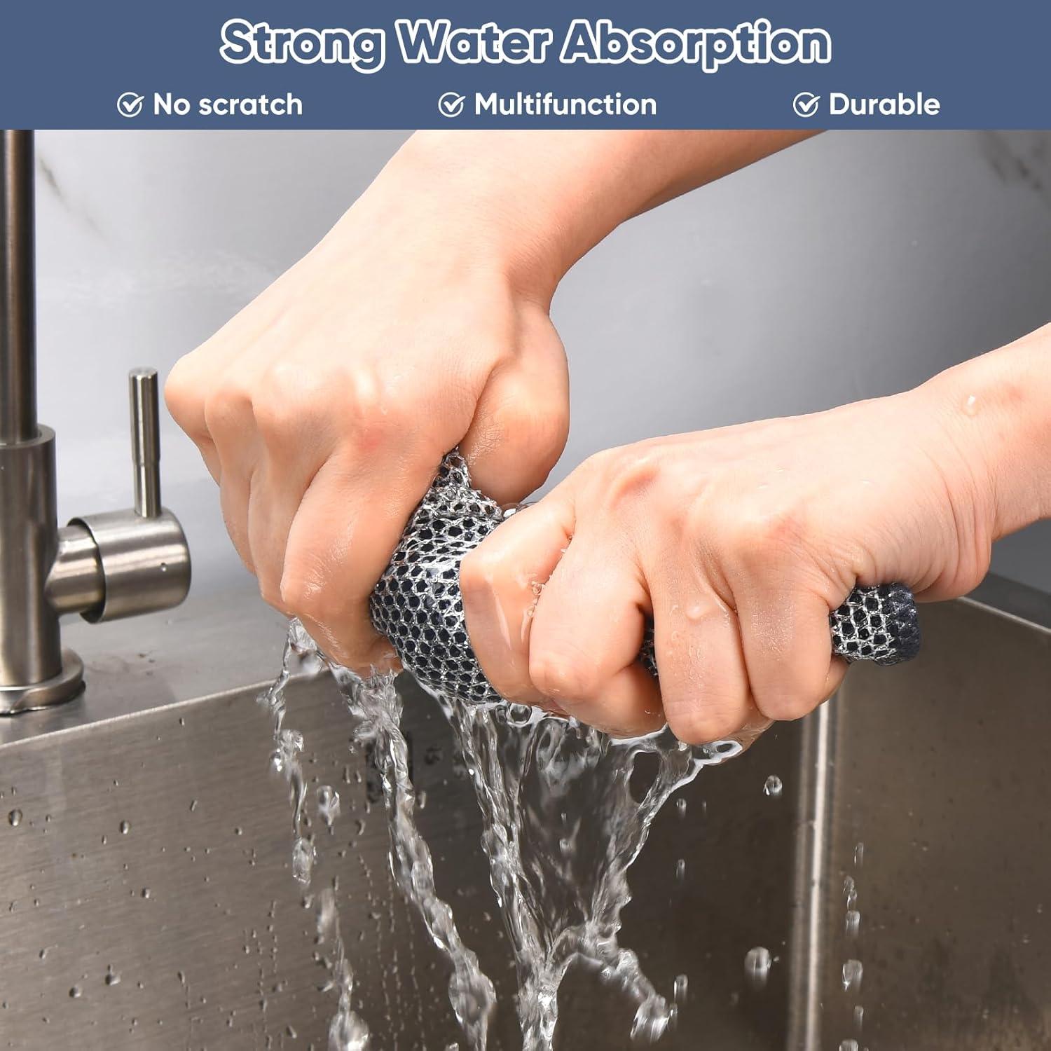 10 Paños de Alambre No Rayante Forggon 2 Capas 18x22.5 cm