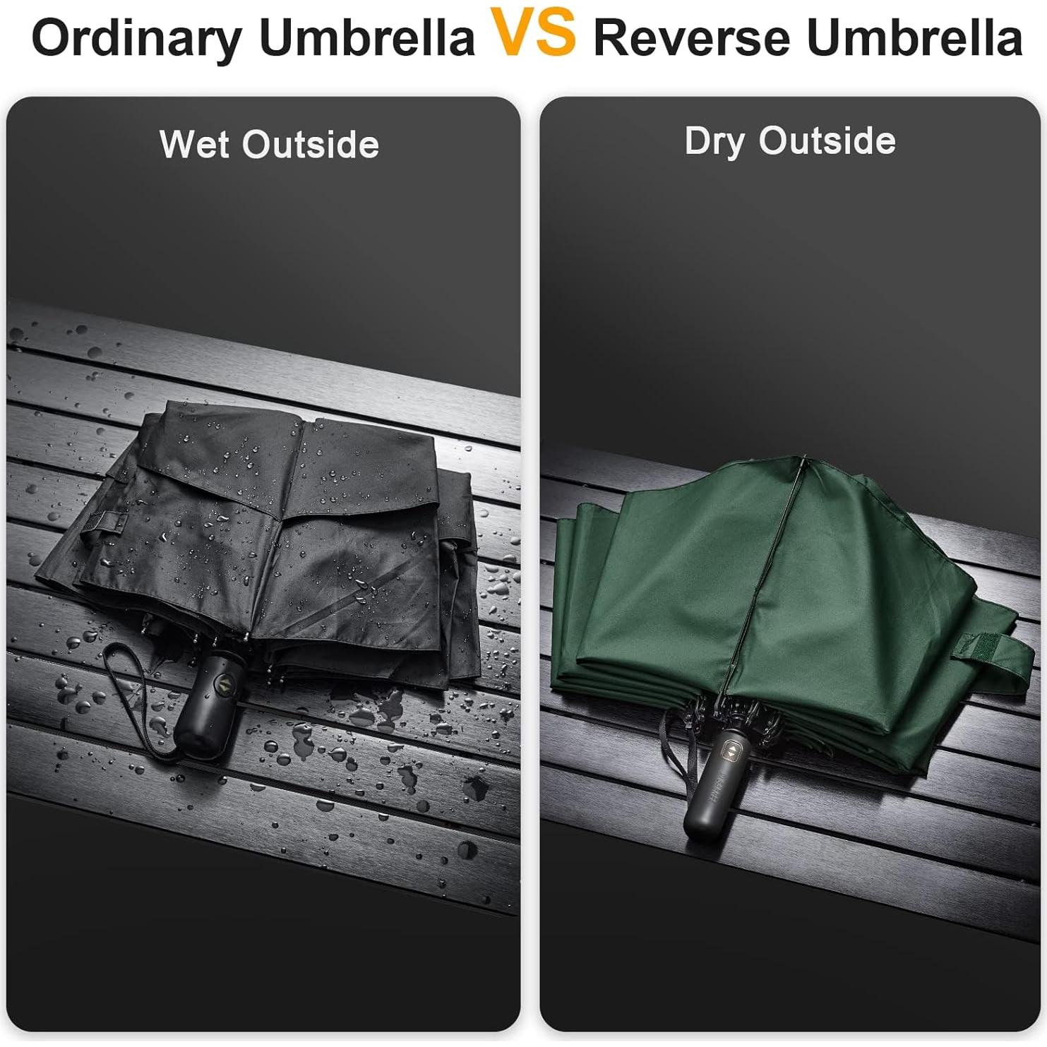 Paraguas de Golf G4Free 54 cm Compacto Automático Doble Dosel